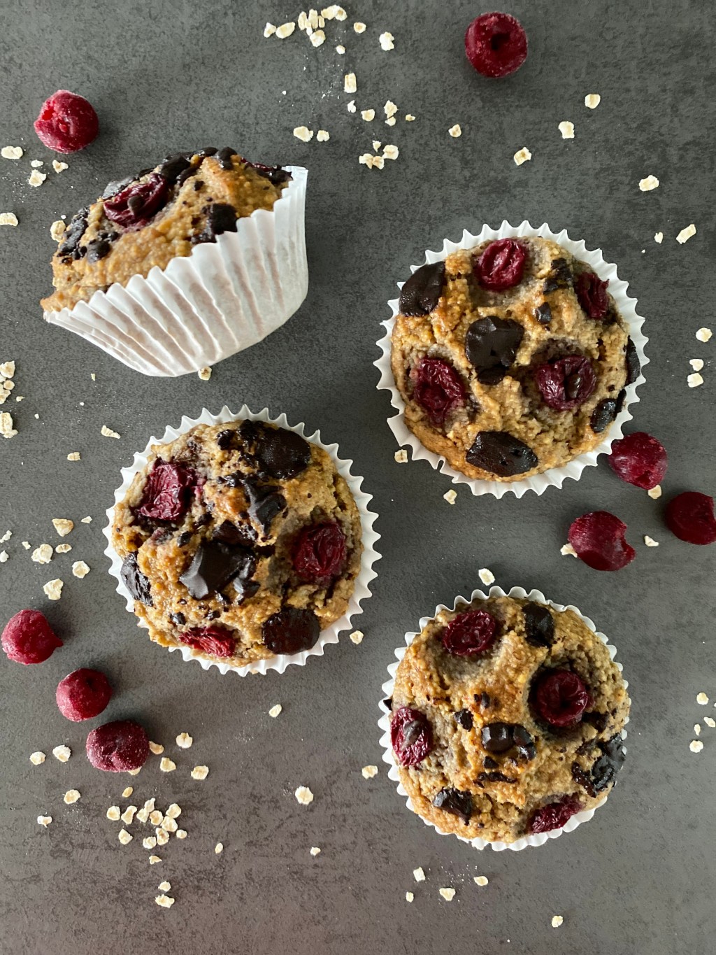 CHERRY MUFFINS WITH&nbsp;CHOCOLATE