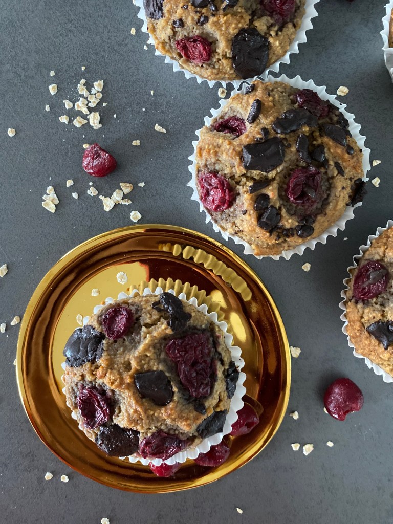 Cherry Chocolate Muffins 