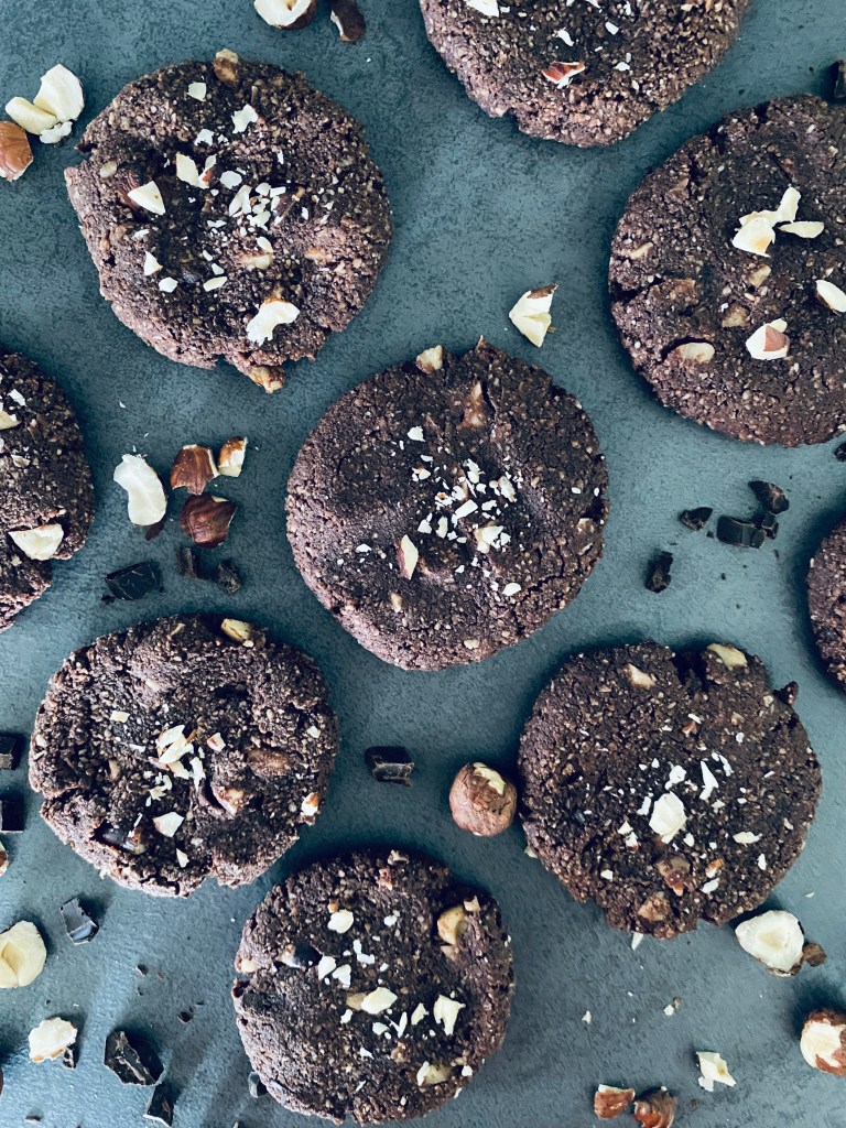 Healthy Chocolate Hazelnut Cookies