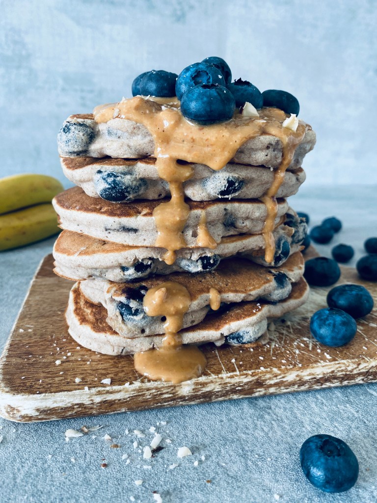 Blueberry Banana Pancakes 