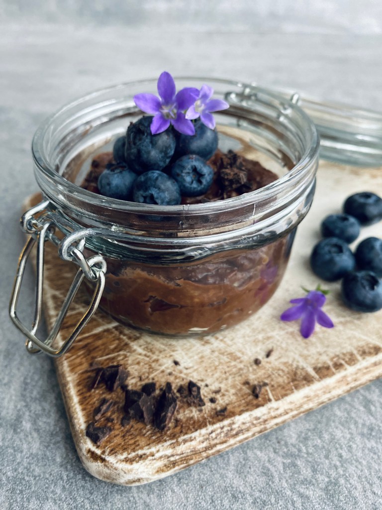 Healthy Chocolate Mousse Dessert