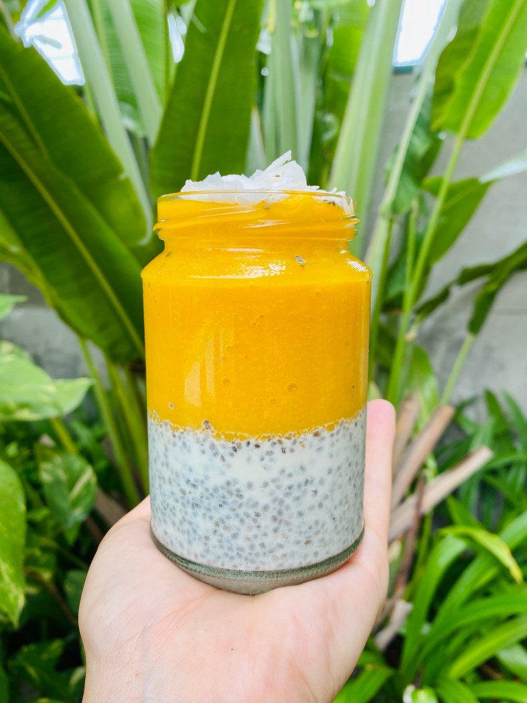 Vegan Mango Chia Pudding