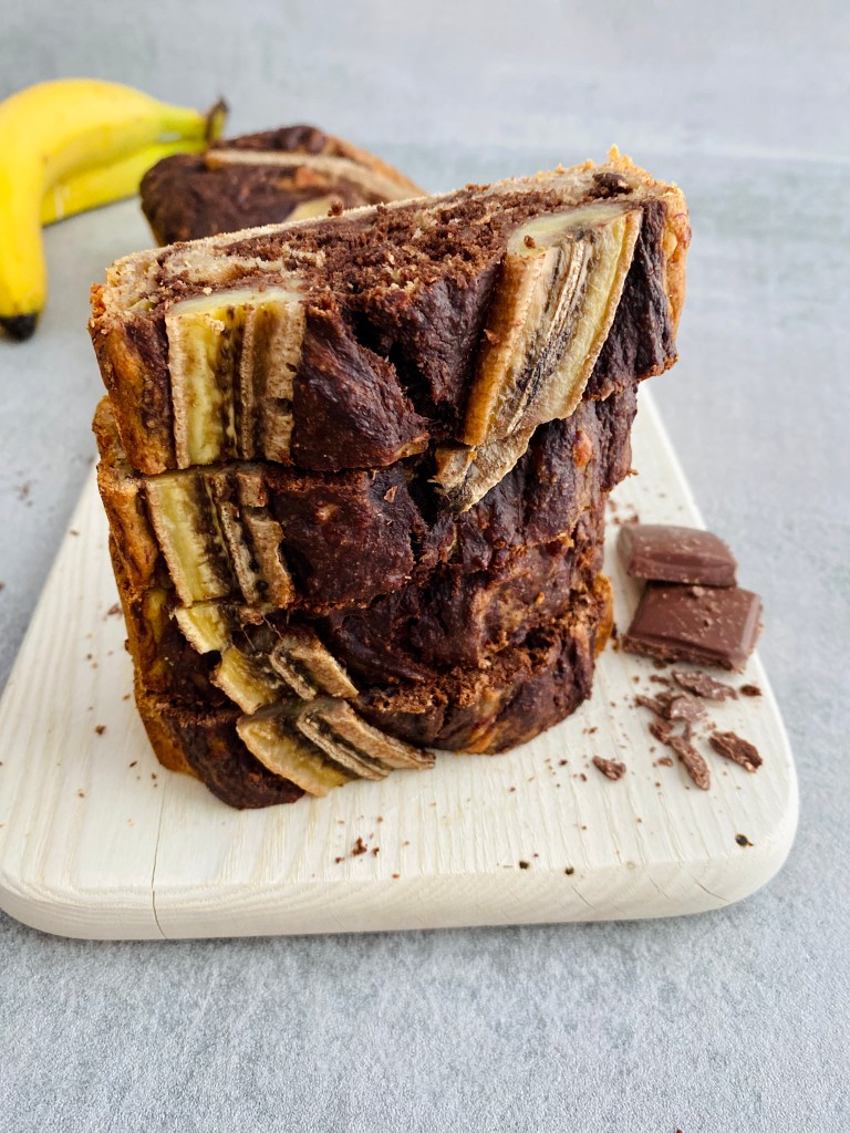 Vegan Chocolate Banana Bread