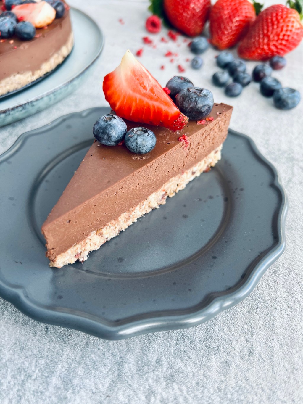 Vegan and Sugar-free Chocolate Cake