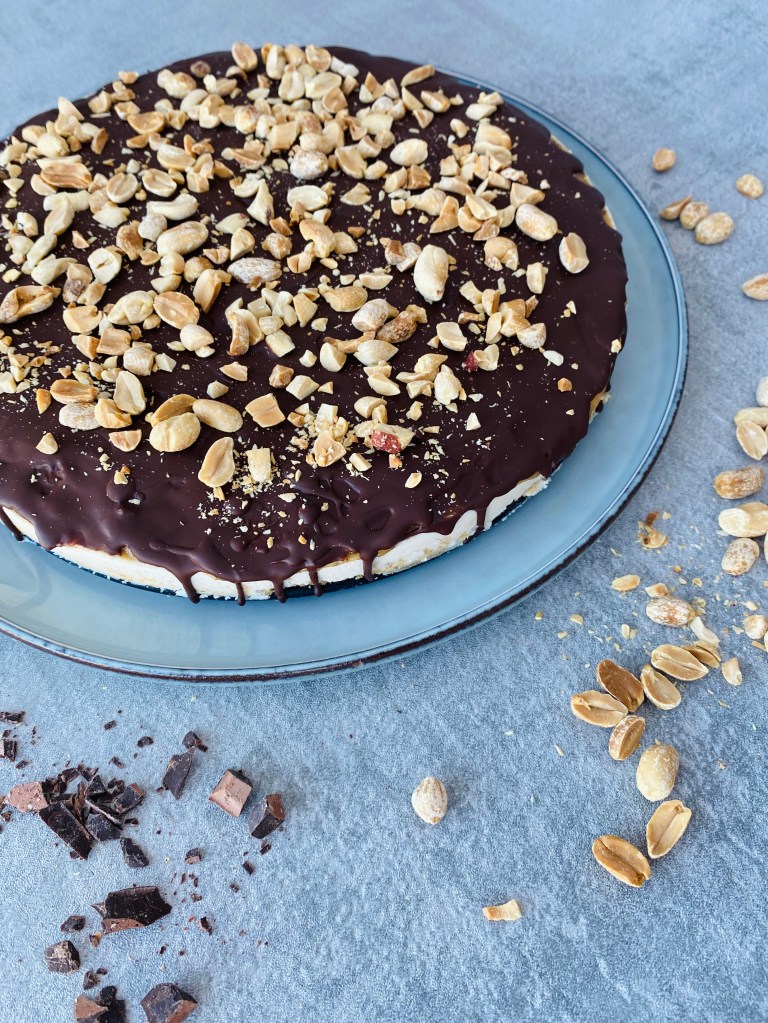 Vegan Snickers Cake