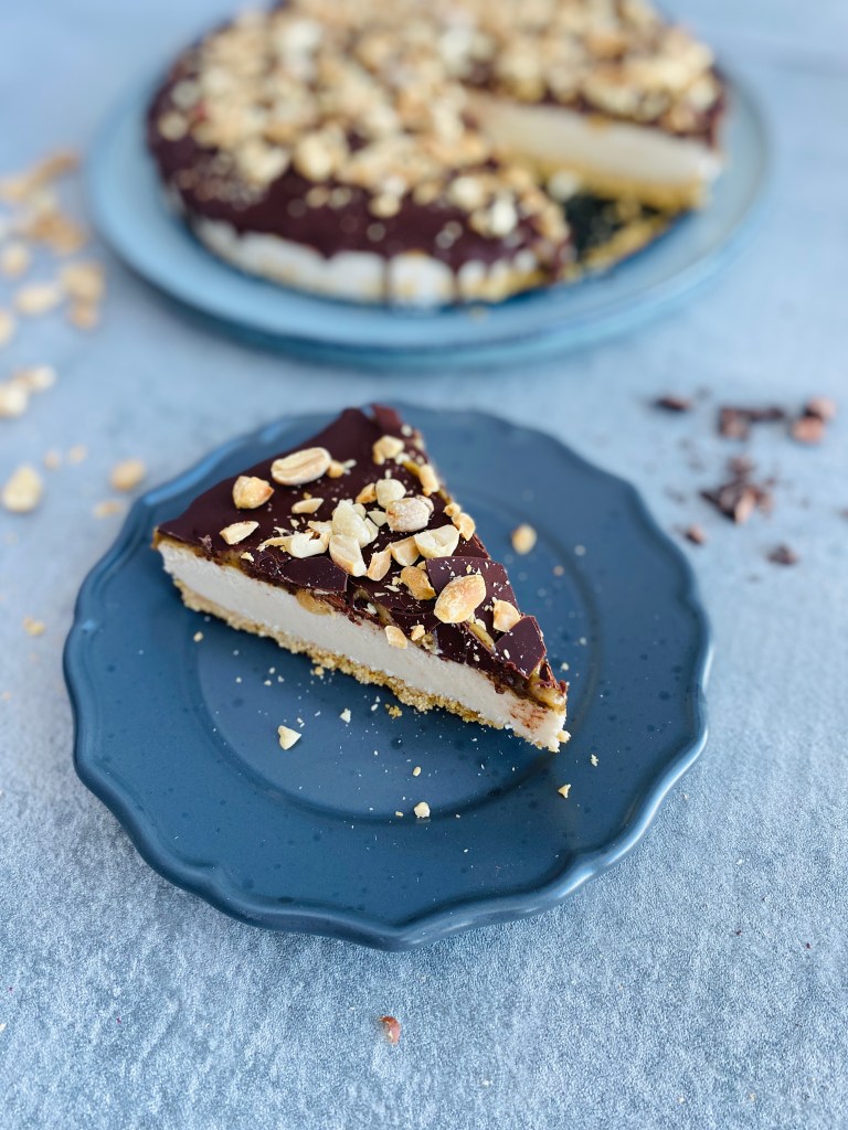 Vegan Snickers Cake