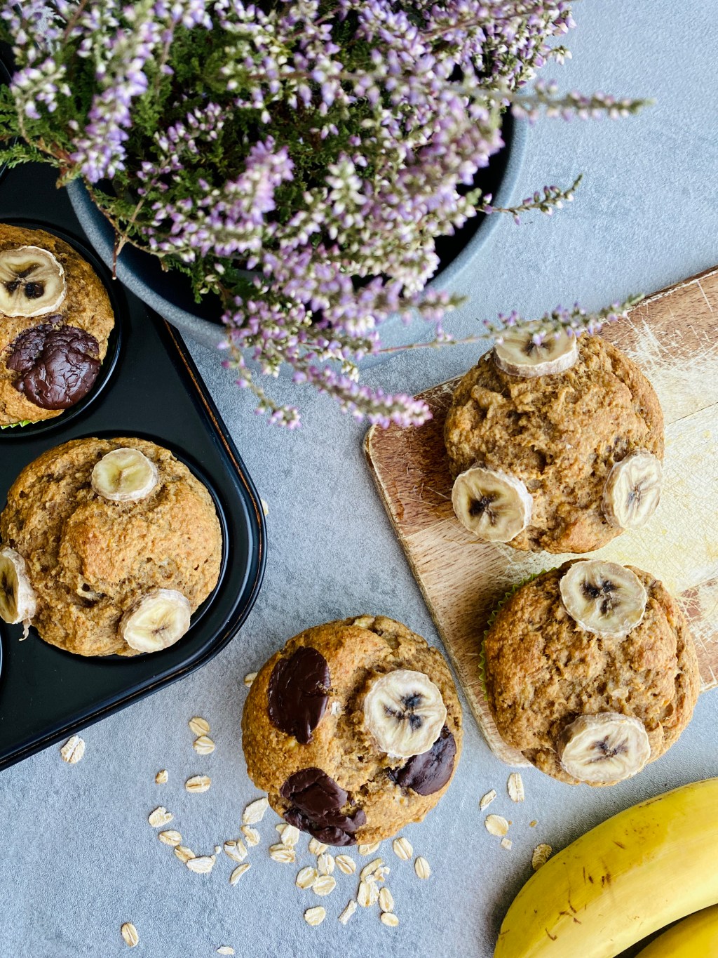 Vegan Peanut Butter Muffins