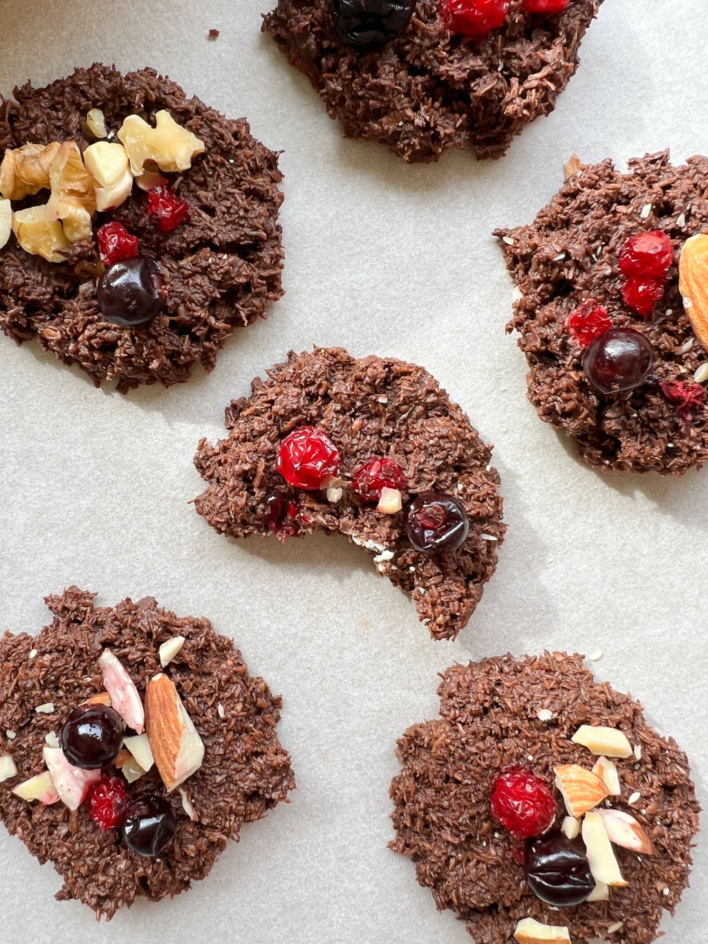 Chocolate Coconut Cookies