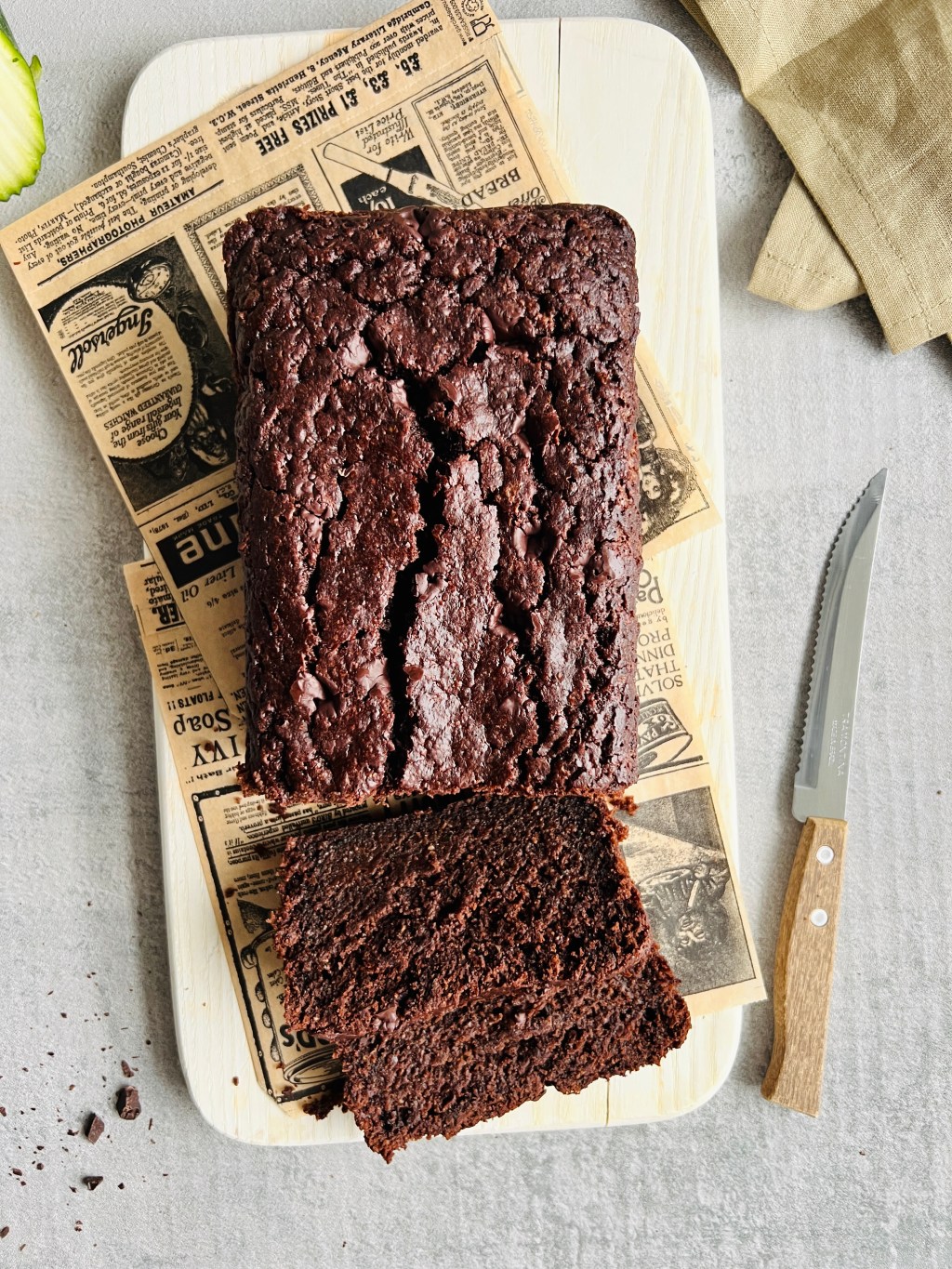 Healthy Zucchini Chocolate&nbsp;Bread