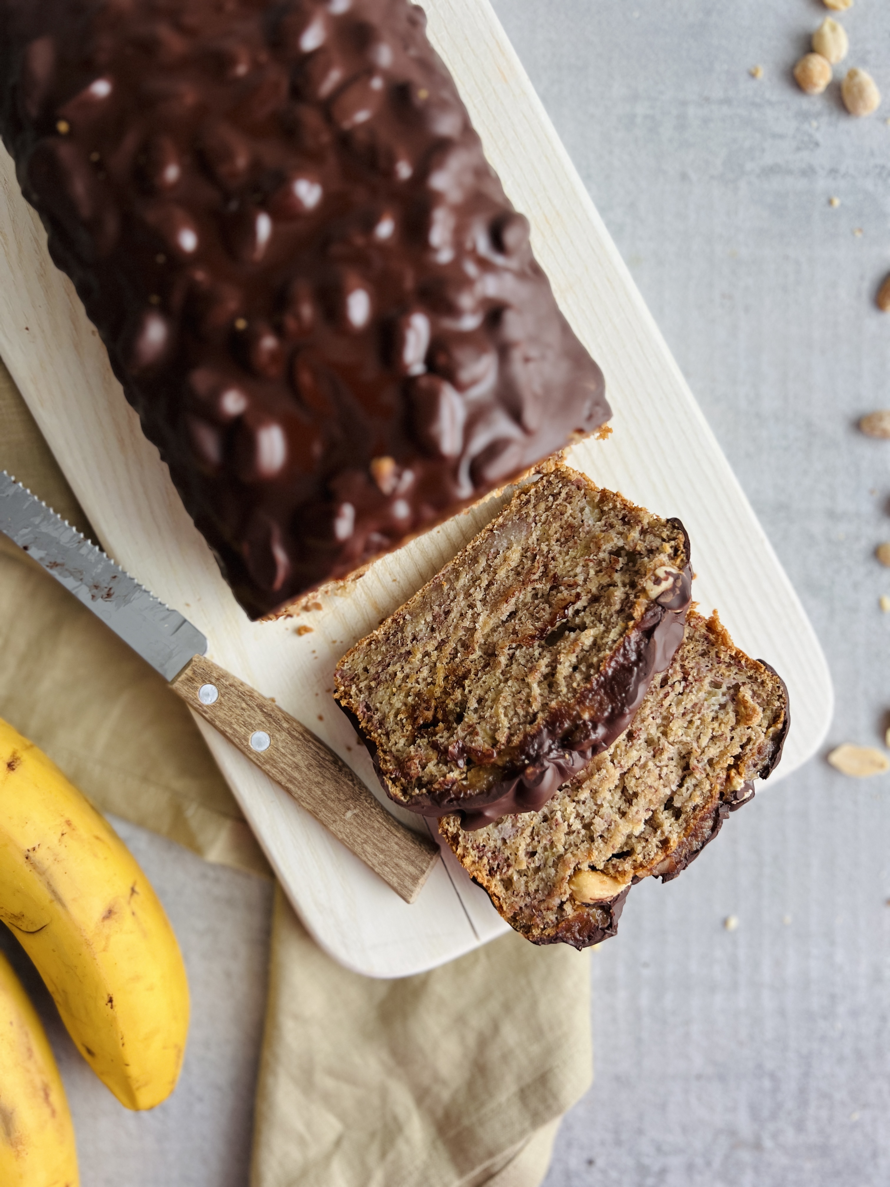 Healthy Snickers banana Bread – Healthy Choices by Sabine: Sugar-Free ...