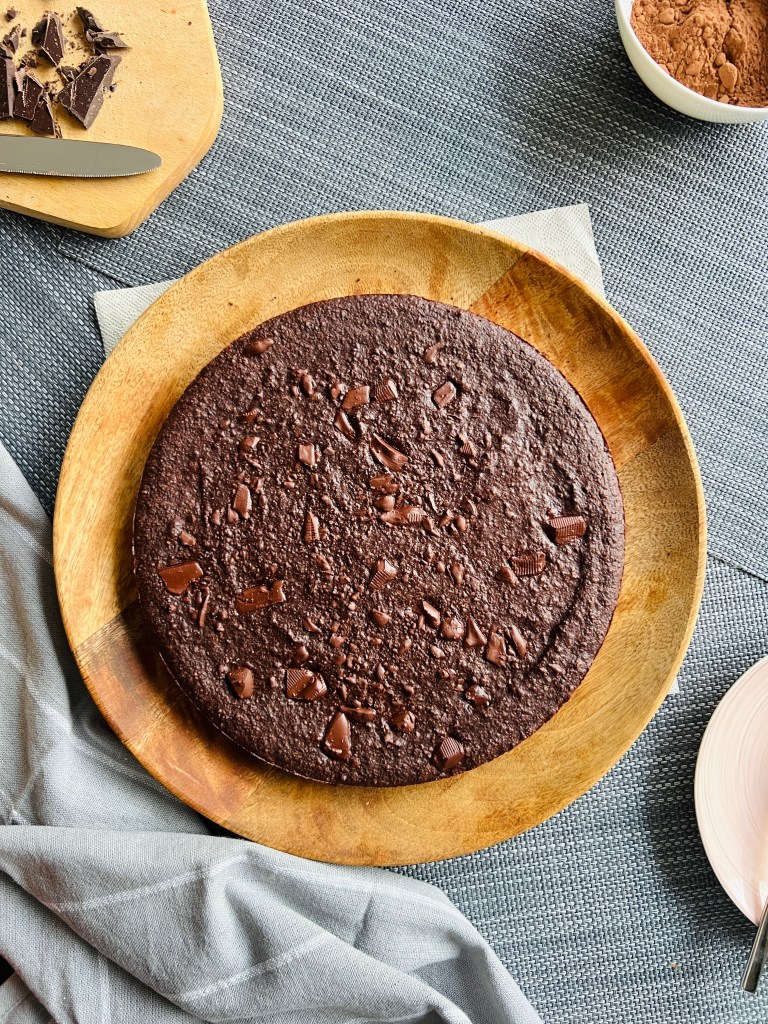 Vegan Brownie Cake